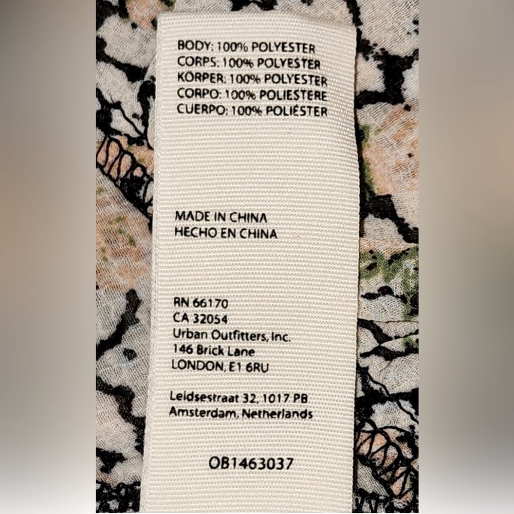 Free People Gigi Floral Maxi Tunic Top - Picture 11 of 15